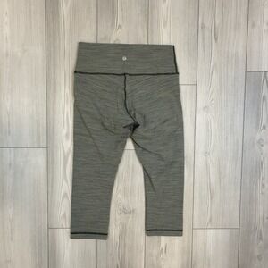 Lululemon Size 10 Wunder Under HR Crop 21" Lux Leggings